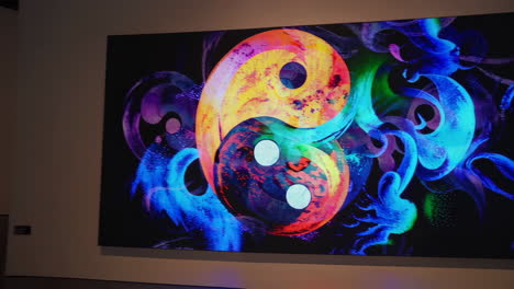 modern art exhibition