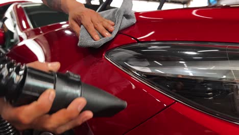 detalles de automóviles en curso