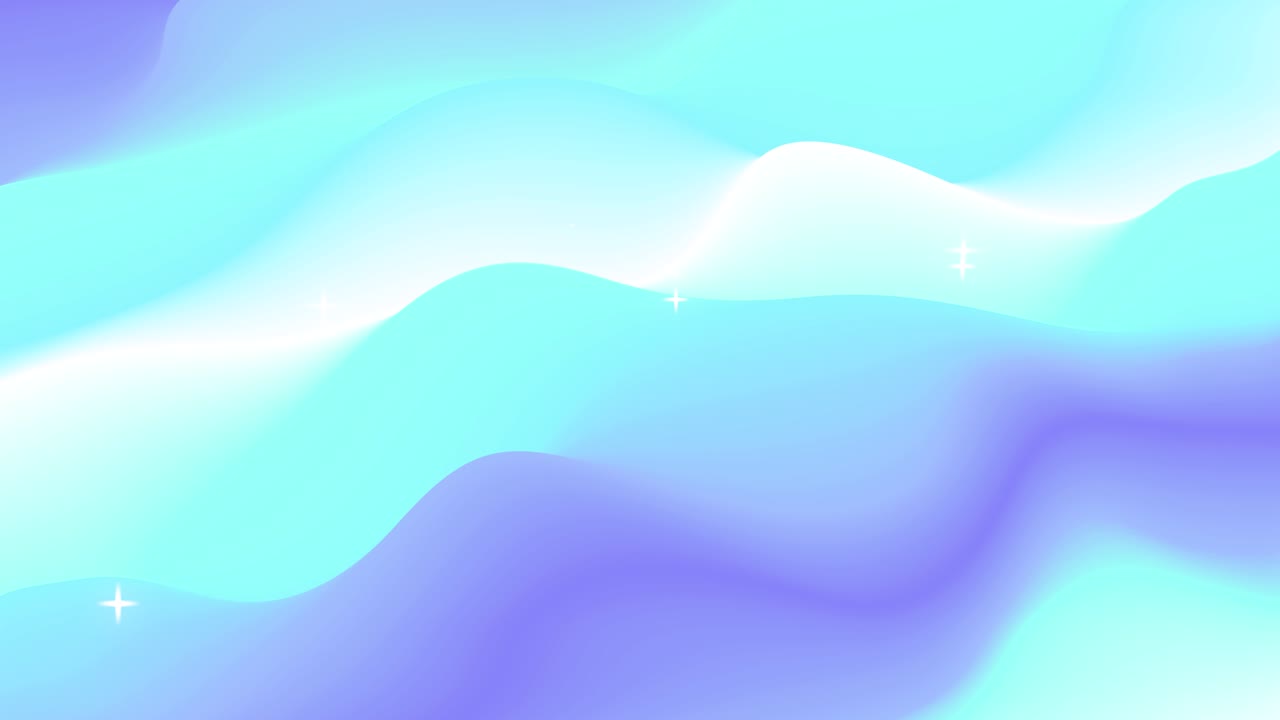 추상적인 그라디언트 (abstract gradient) : 무결한 루프 애니메이션 배경, 흐르는 액체 파동, 반이는 빛, 그라디엔트, 스크린 세이버, 파스텔 블루 컬러, 애니메이션 스 영상, 라이브 벽지, 액체, 아름다운 패턴