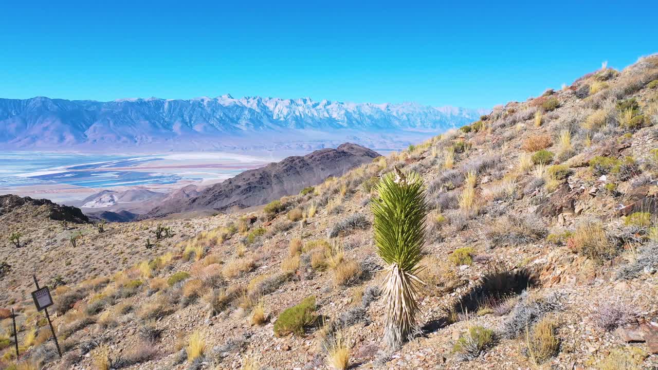 antena de la vasta región del valle de owens revela las sierras orientales de california y mt whitney en la distancia 3