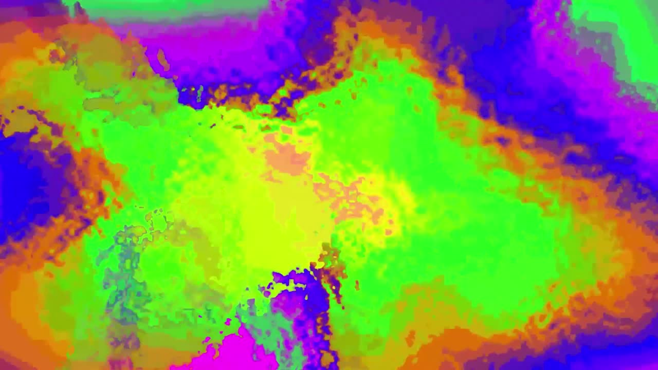 Animación de movimiento hipnótico retro