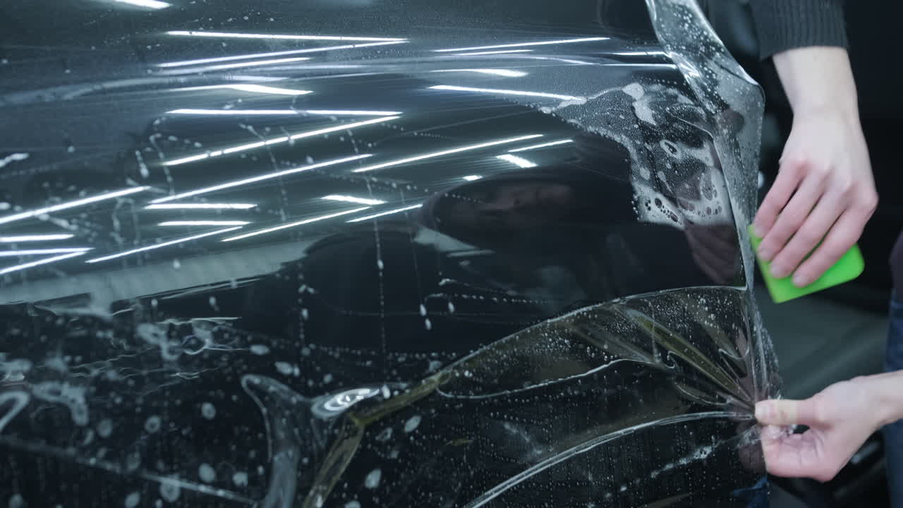 Paint Protection Film aanbrengen op een auto