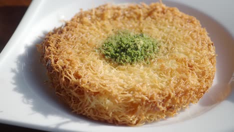 baklava turca con pistachos