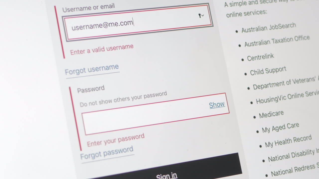 정부 웹사이트에 입력되는 2단계 비밀번호