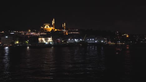 istanbul night. pov video of the night in istanbul