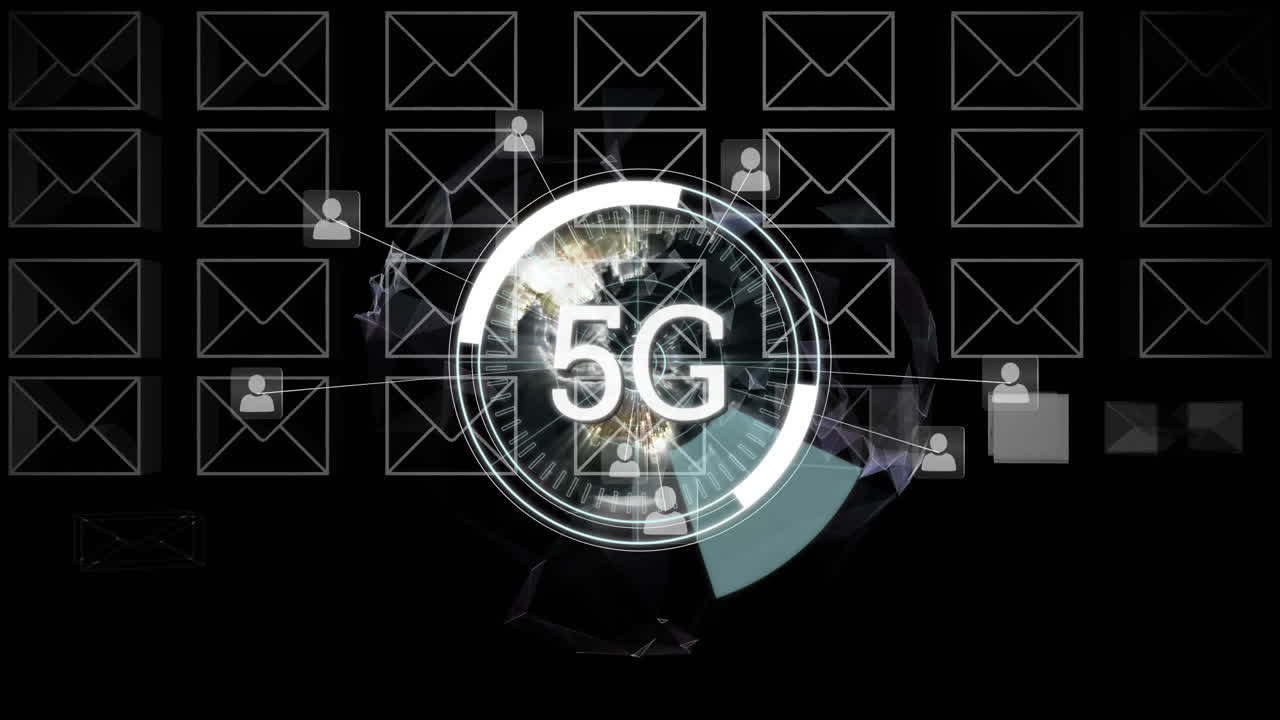 5g mostrado en un círculo