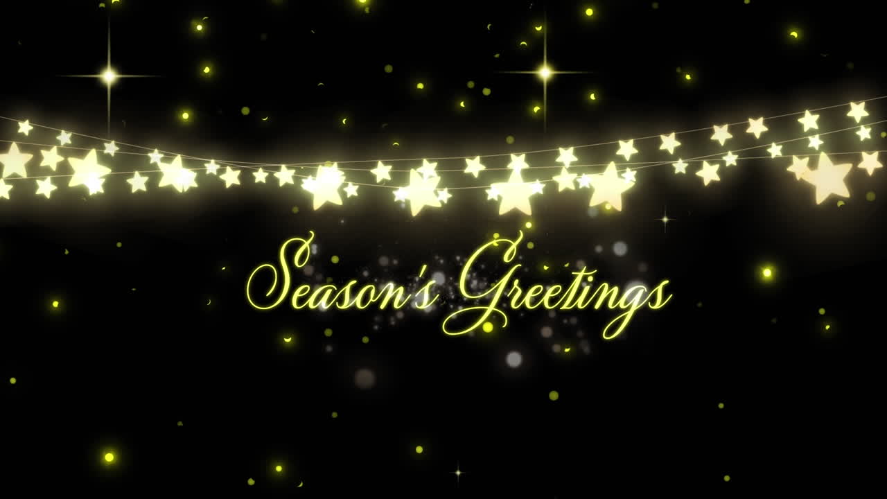 크리스마스 축하 문자 애니메이션 크리스마스 요정 조명