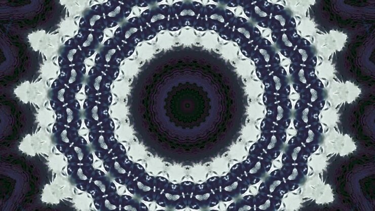 Fundo abstrato 4K. Loop de fantasia dinâmico em movimento. Imagens 4K de alta qualidade. Fundo abstrato futurista.