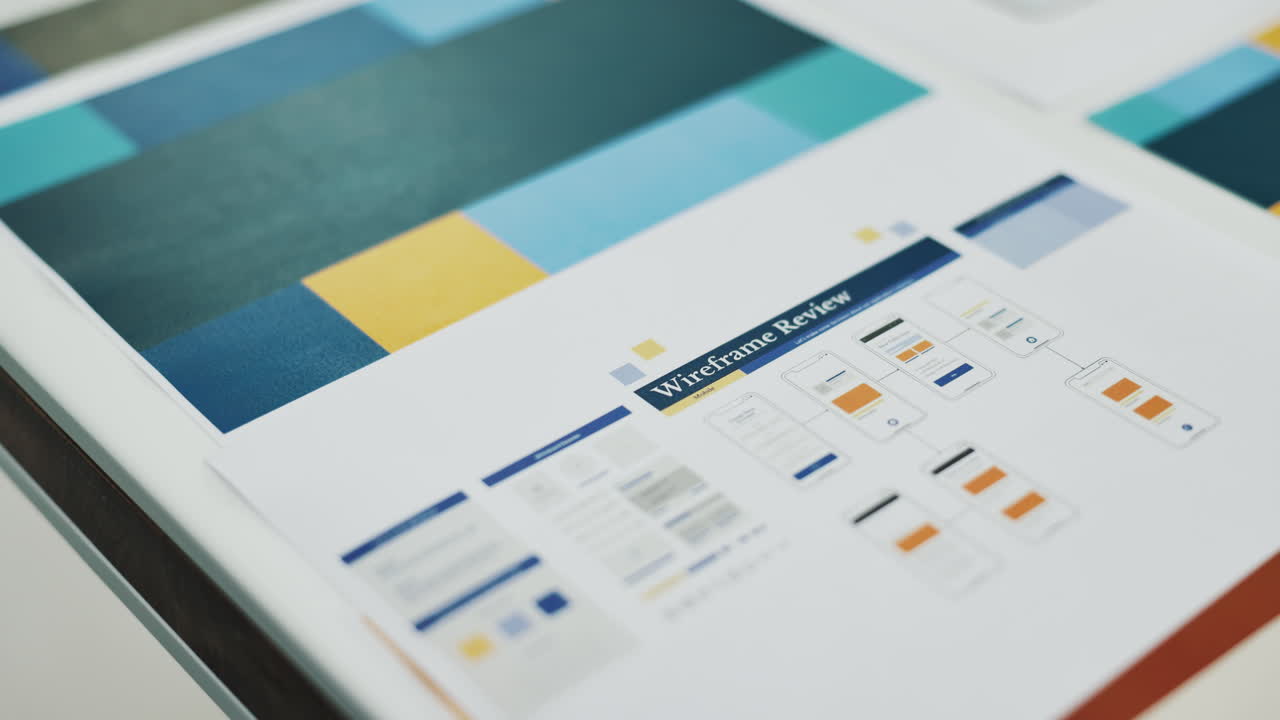 Wireframe Review Design Layout