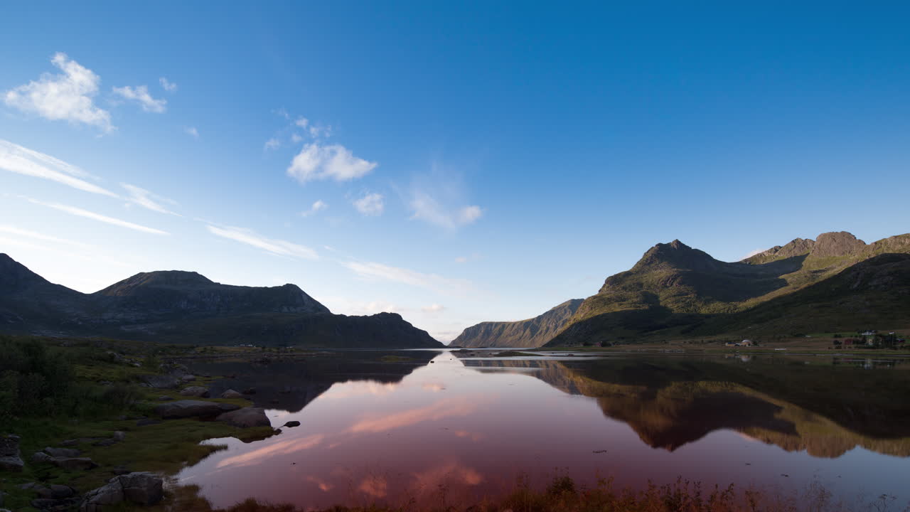 lago noruega colorido 4k 01