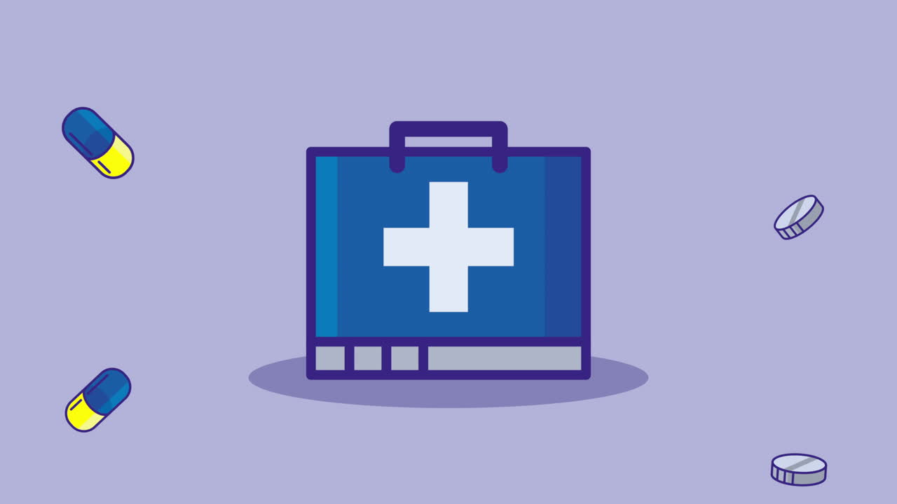First Aid Kit Illustration