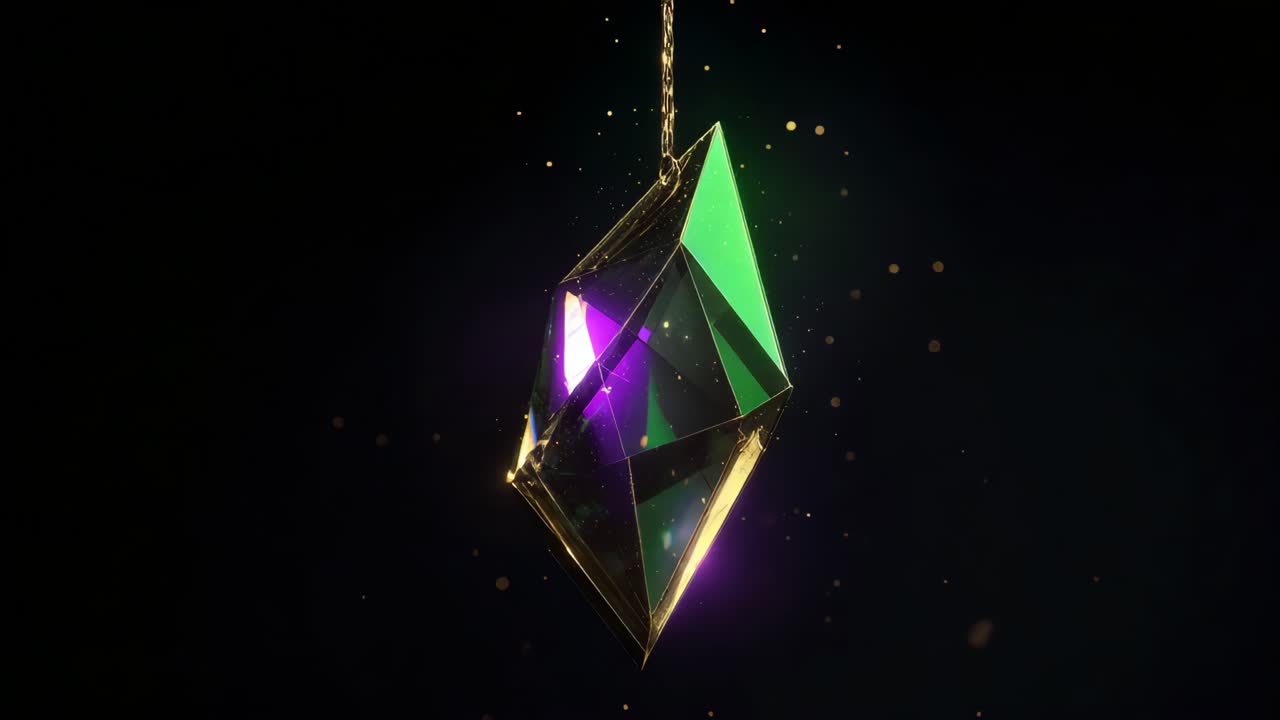 반이는 크리스탈 펜던트