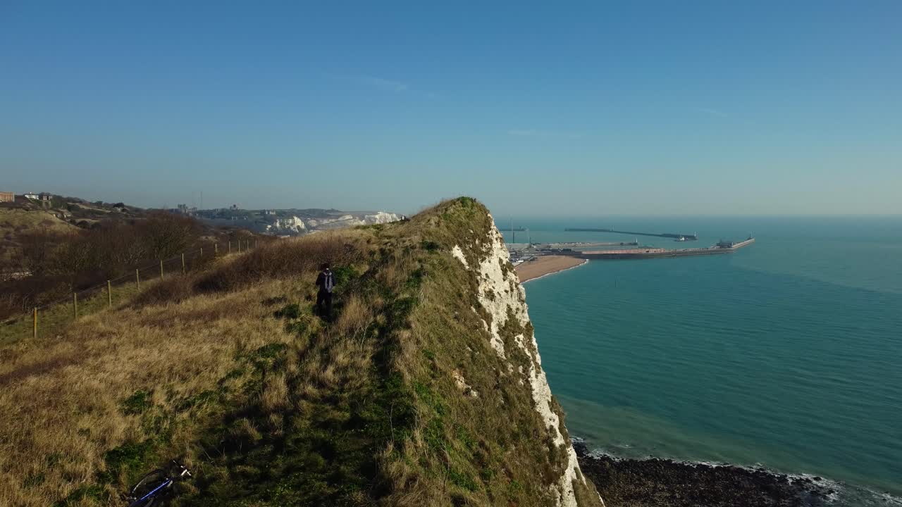 해안 절벽의 풍경