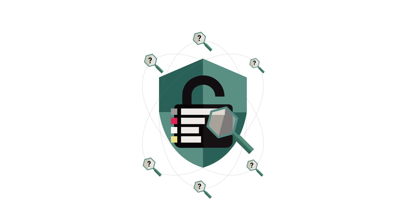 Digital Security Audit and Data Investigation Concept