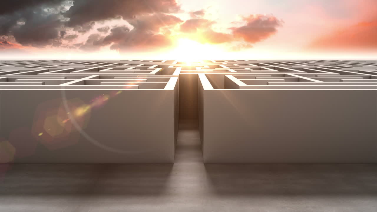 어려운 미로의 입구