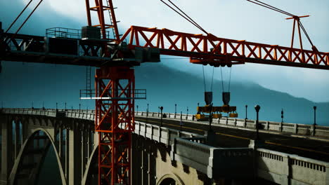 high way bridge under construction
