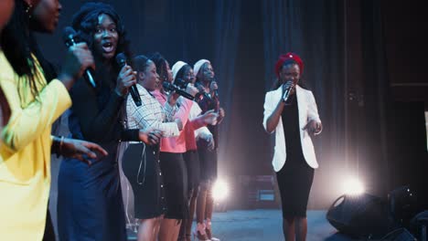 gospel choir performance