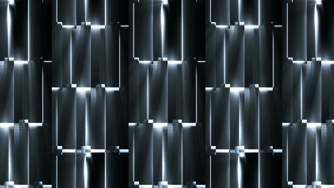 미래의 배경 루프 애니메이션