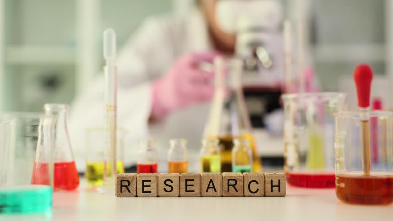 Research and Scientific Experimentation in a Laboratory