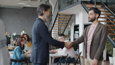 business meeting and recognition