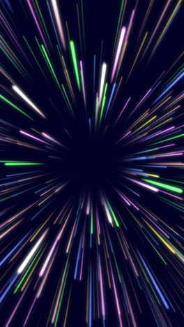 líneas de velocidad abstractas y coloridas