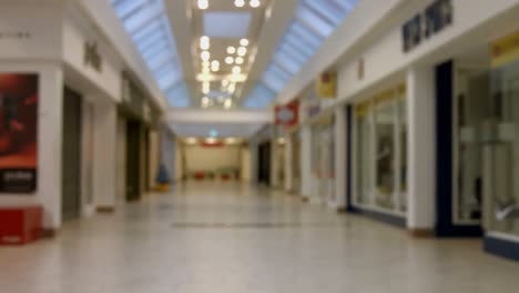 empty shopping mall