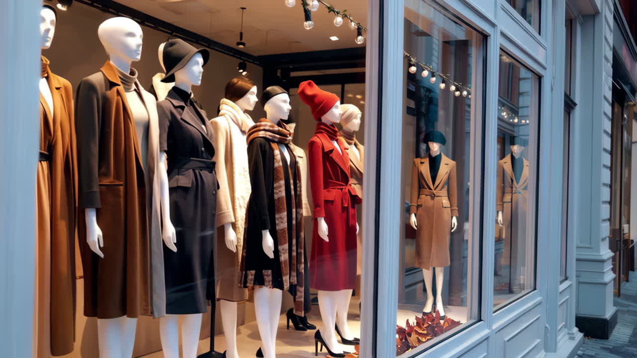 Women's Fashion Window Display