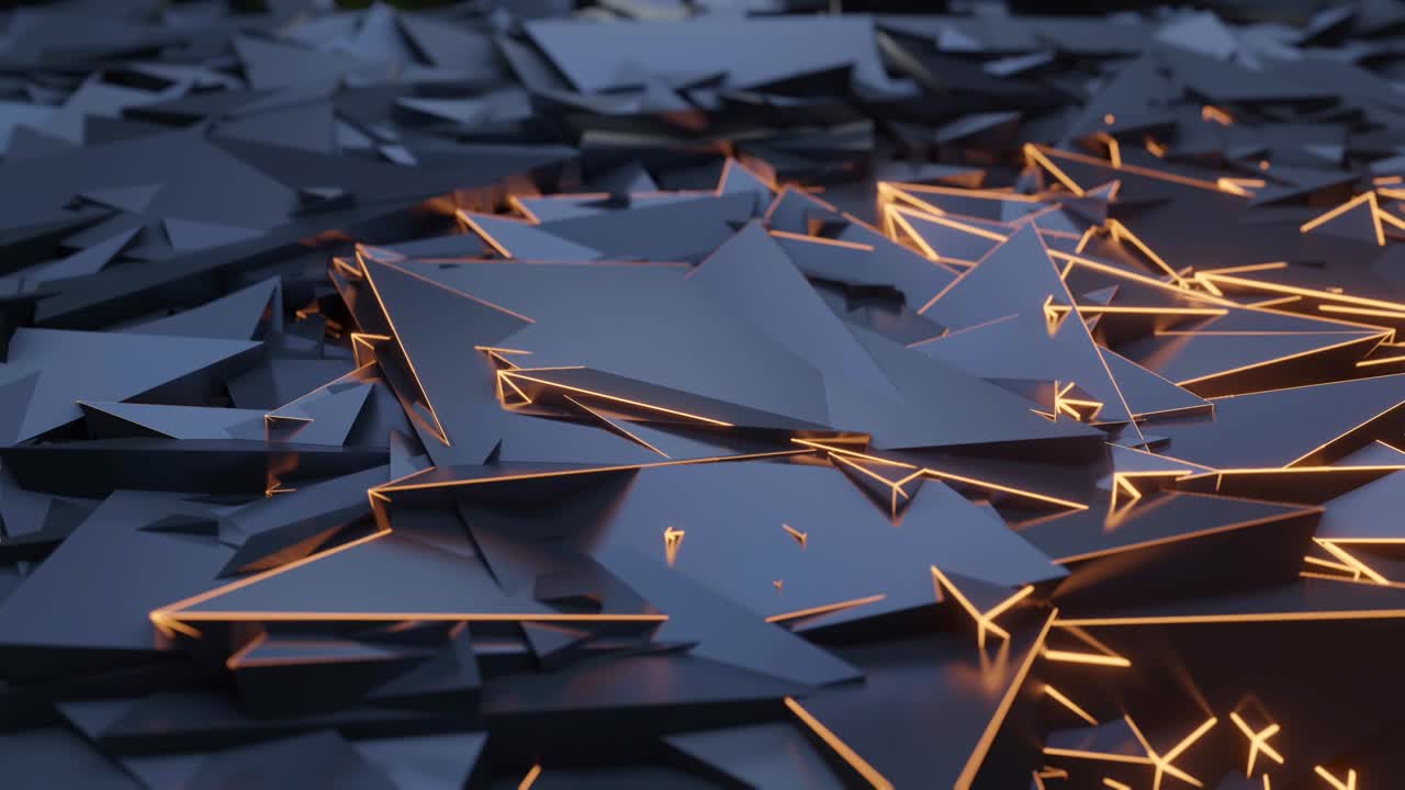 повторение геометрического треугольника мозаика рамка света, визуализация 3d рендеринга абстракции образа, хорошая текстура фона для рекламы или баннера.