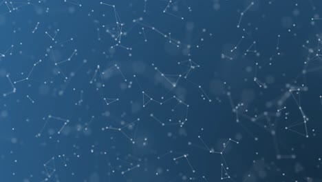 movimiento abstracto fondo borroso partículas blancas estrellas brillantes movimiento en el espacio negro