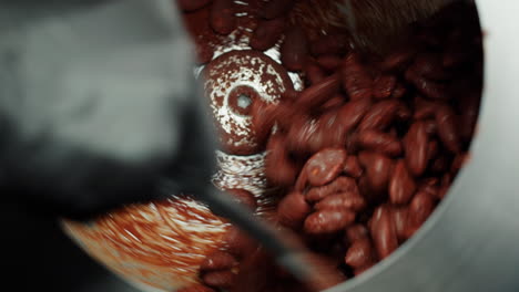 making chocolate confections