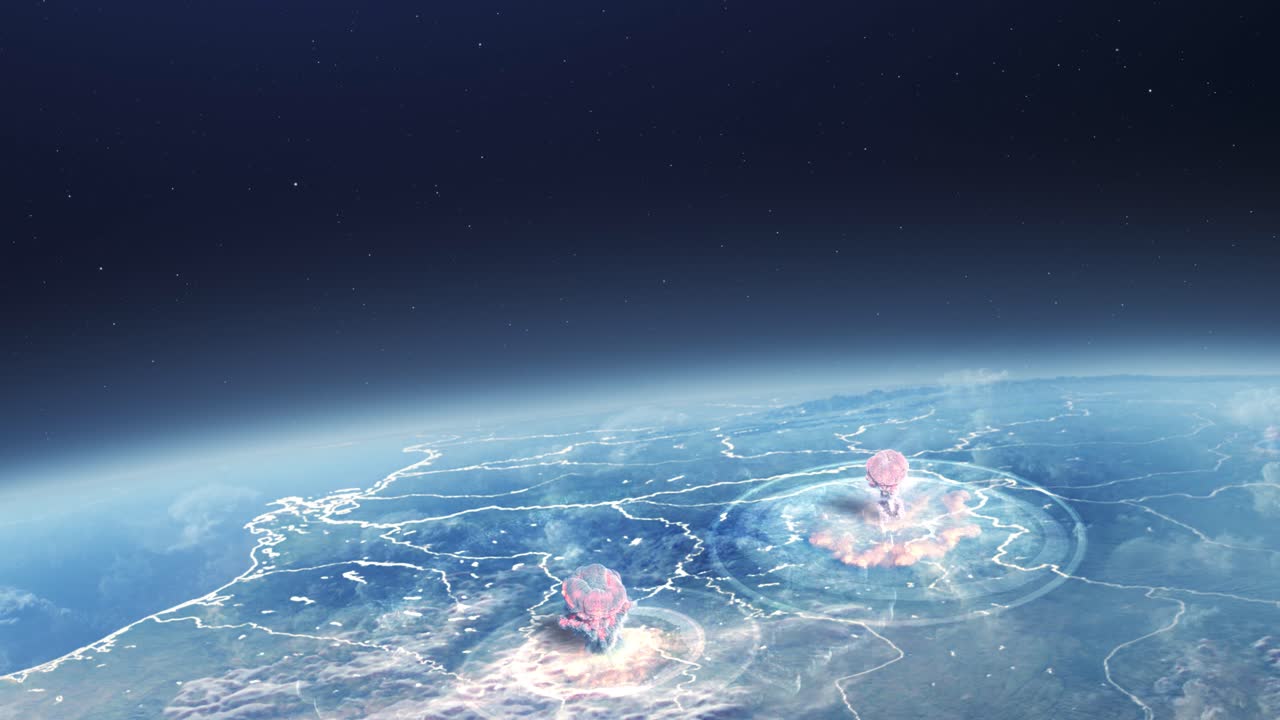 Nuclear Explosions on Earth from Space