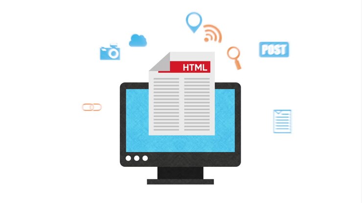 programming language with desktop animation