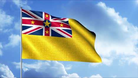 the flag of niue