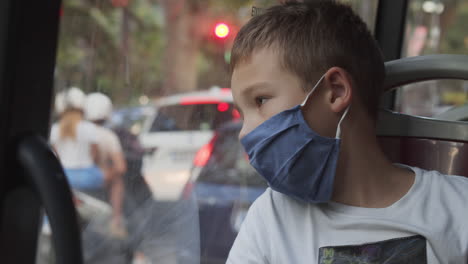 Bus-ride-with-wearing-mask