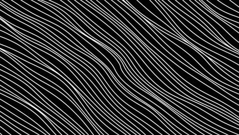 abstract geometric pattern with lines and waves