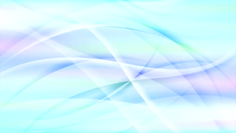 colorful abstract waves video animation