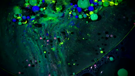 pintura de tinta de arte explotan difusión en la esfera