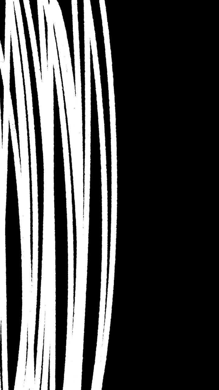 Dynamic White Lines Transition on Black Screen