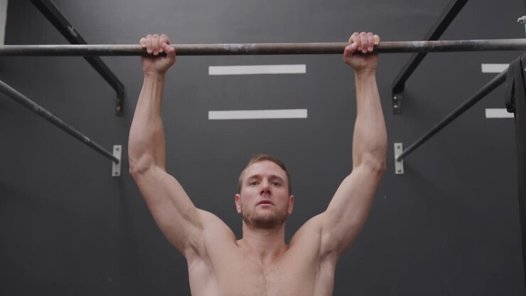 Cross training at a gym