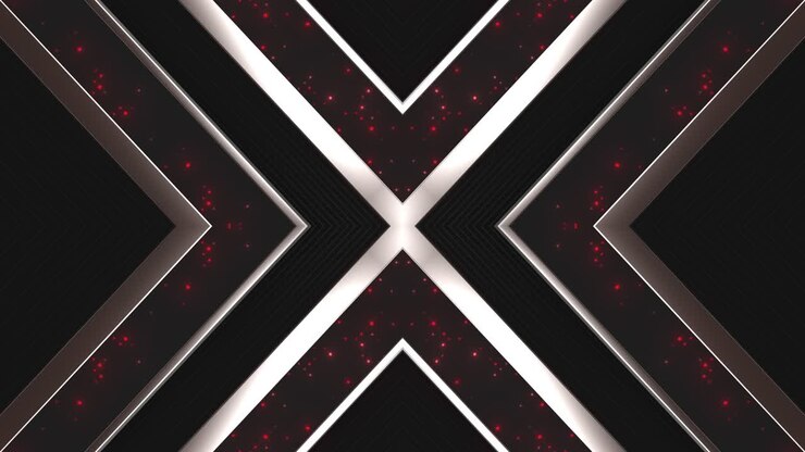 Abstract Metallic Geometric Background