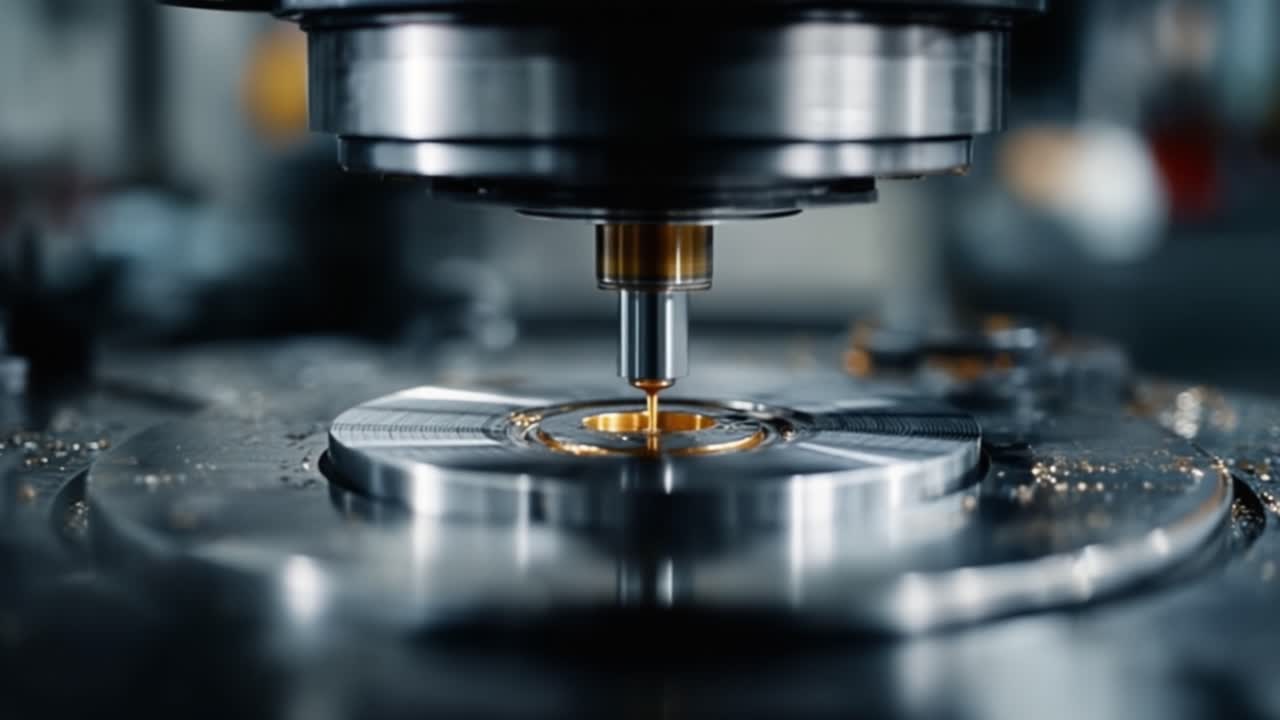 Ingegneria di precisione: Uno sguardo dettagliato al processo di lavorazione CNC per componenti metallici in un ambiente di produzione ad alta tecnologia