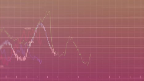 Animación-Del-Procesamiento-De-Datos-Sobre-Fondo-Marrón