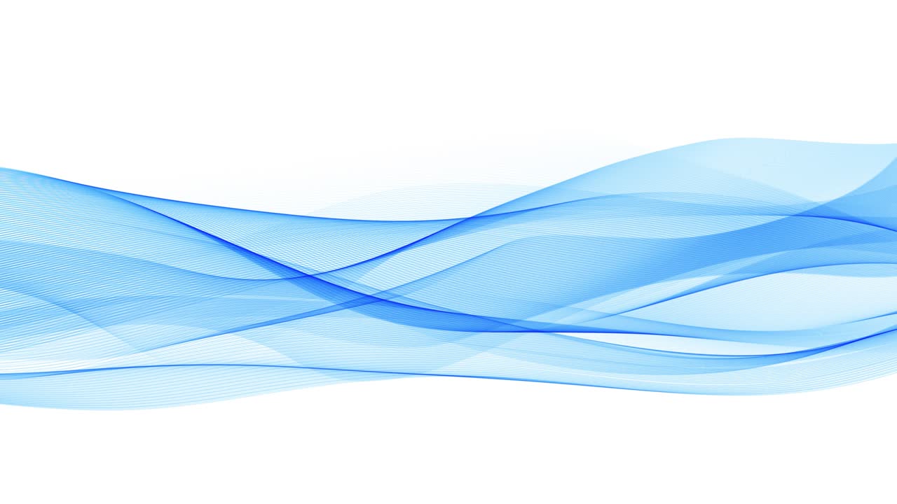 추상적인 파란 선 - 루프 배경