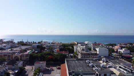 Aerial-View-Playa-Del-Carmen-Mexico