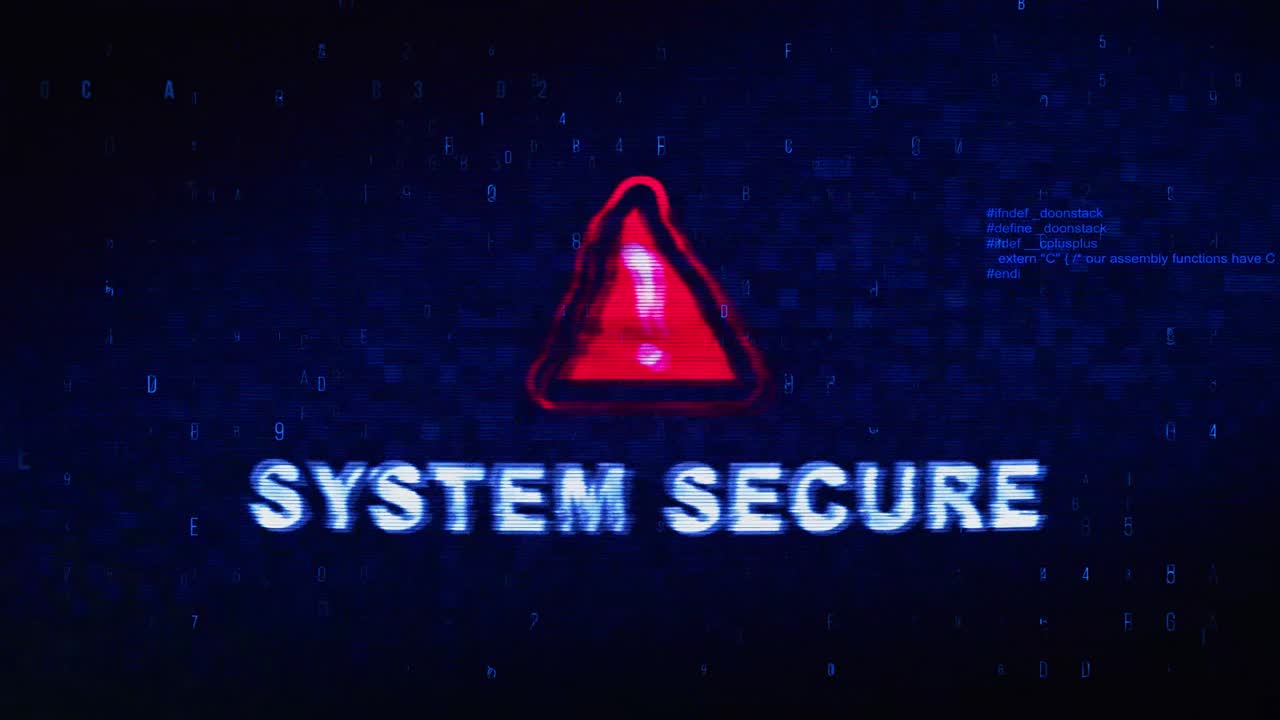 System Security Warning