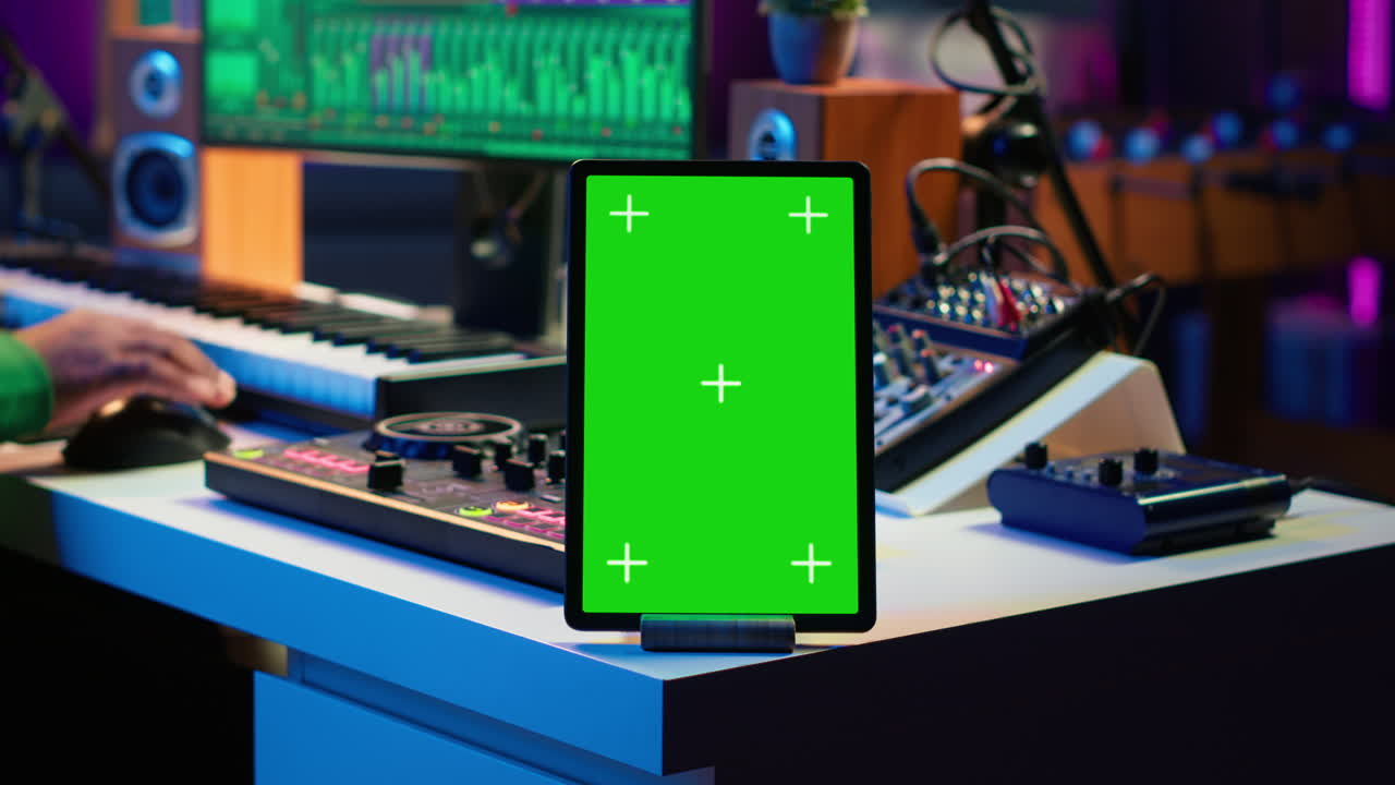 compositor editando sus archivos de audio y grabaciones en el software daw