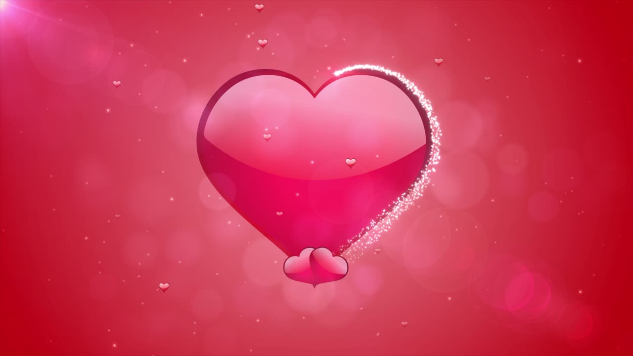 Heart Animation Background