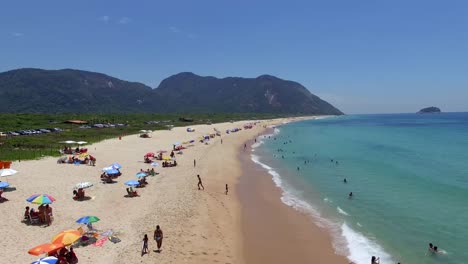 paradise beach, beautiful beach, wonderful beaches around the world,  grumari beach, rio de janeiro, brazil