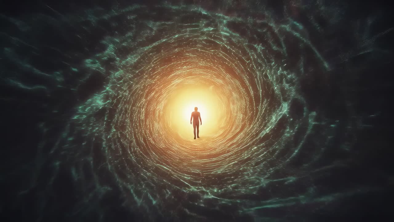 Journey Through a Cosmic Tunnel