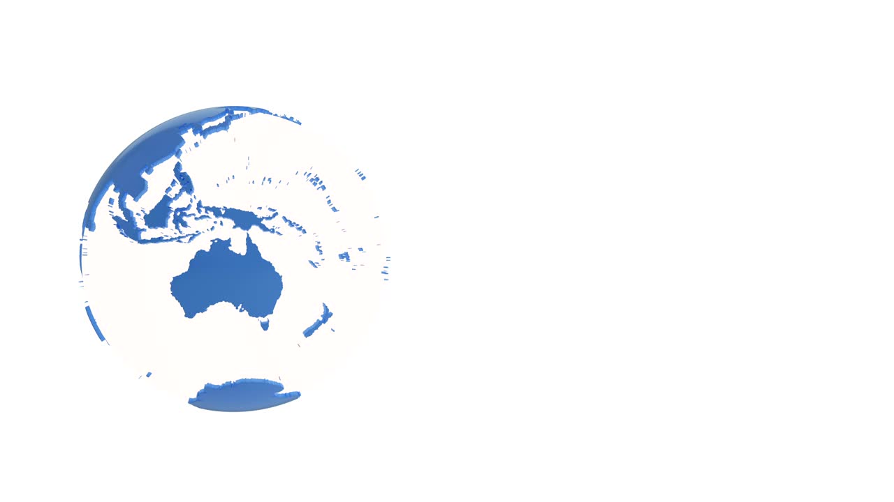 4k 루프 가능한 세계 애니메이션 + 알파 채널